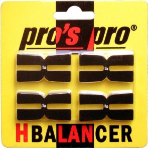 Pro's Pro H-Balancer 4er schwarz à 3 g Gewichtsband